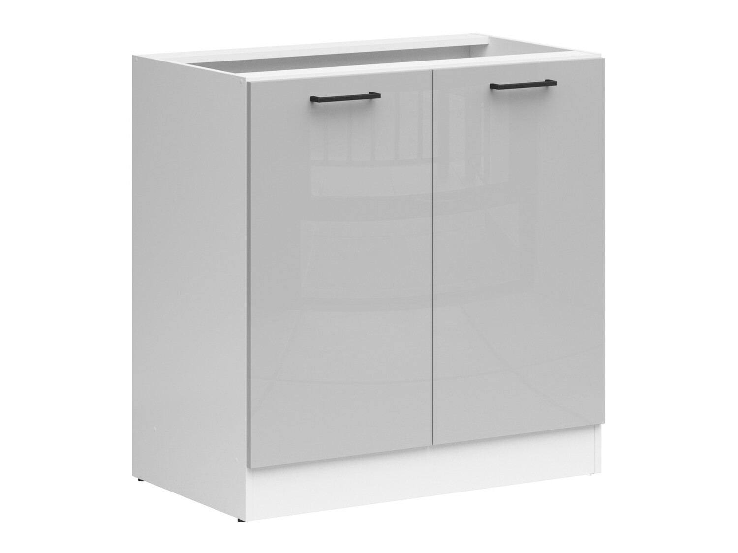 Moduļu skapis ar durvīm Line Grey 108
