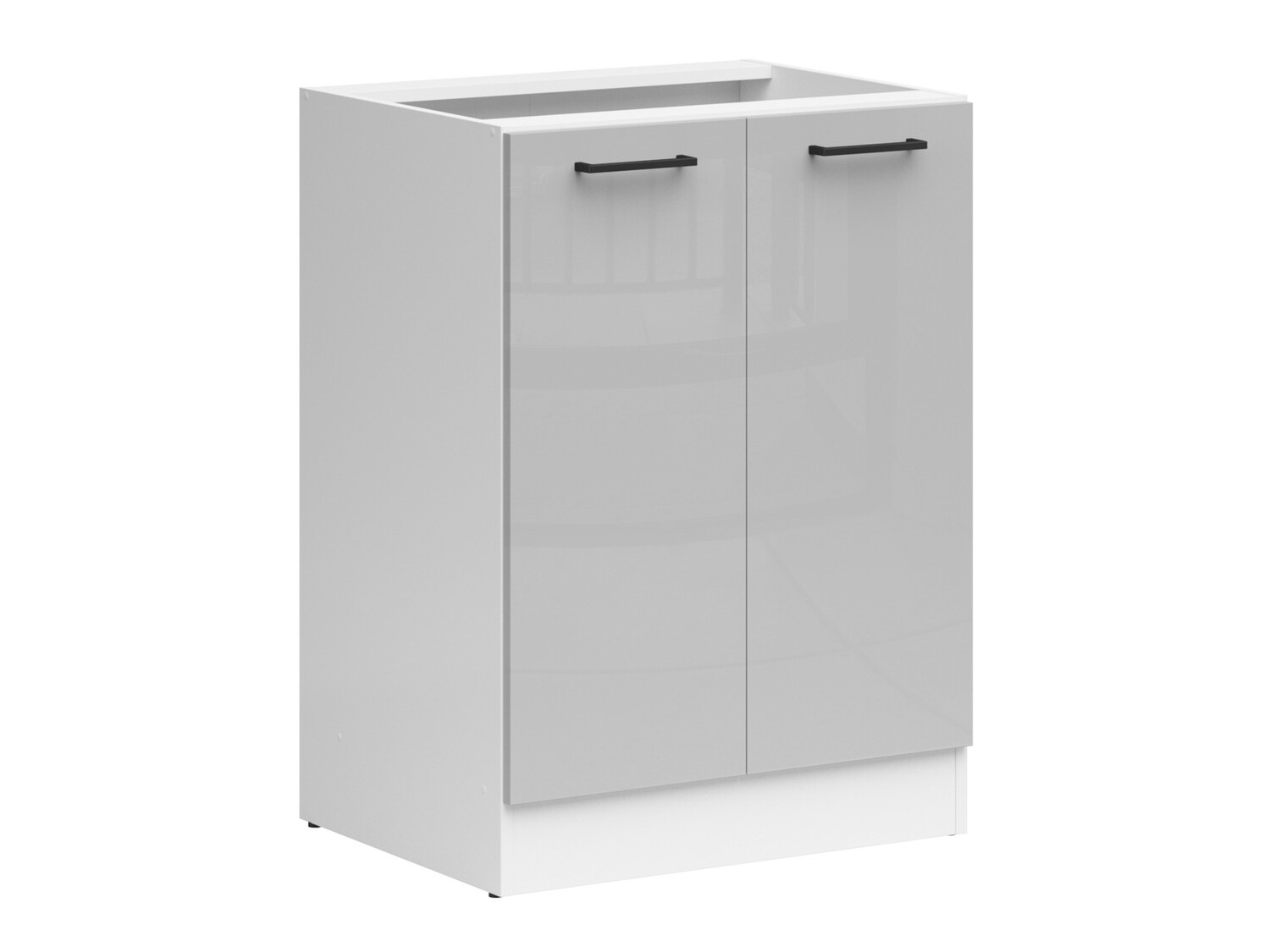 Moduļu skapis ar durvīm Line Grey 114