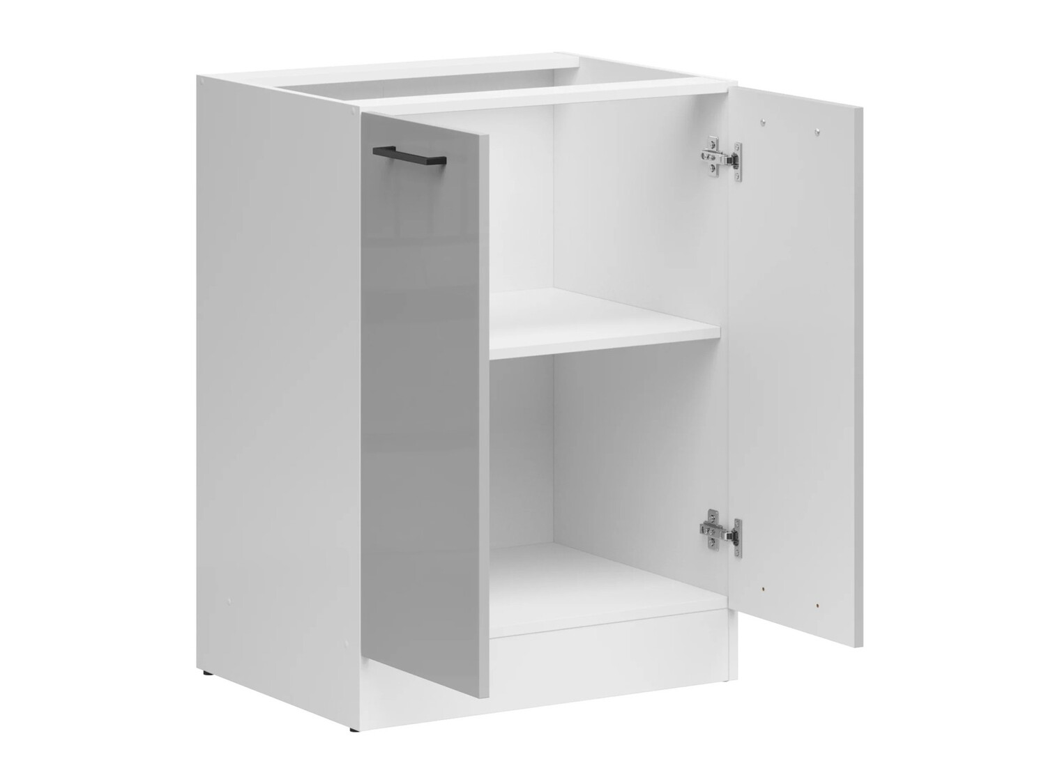Moduļu skapis ar durvīm Line Grey 114