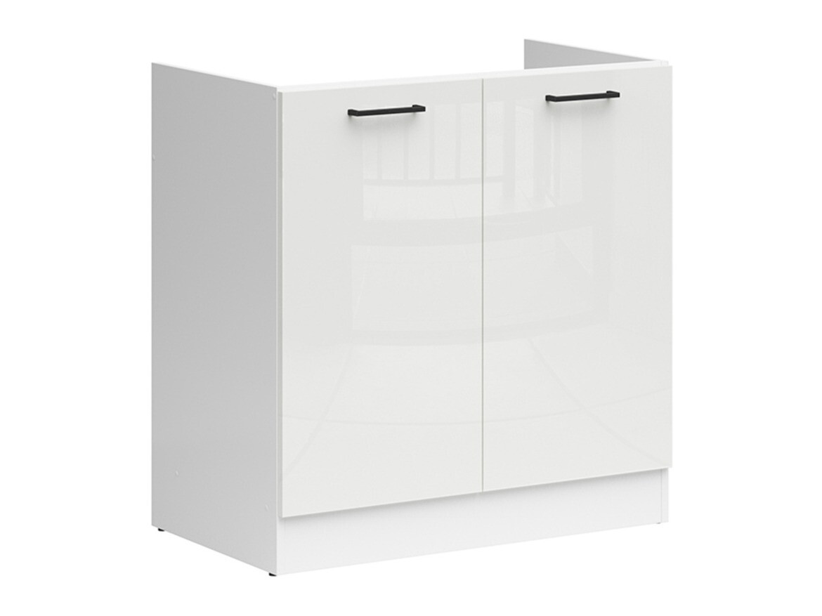 Moduļu skapis izlietnei ar durvīm Line White 114