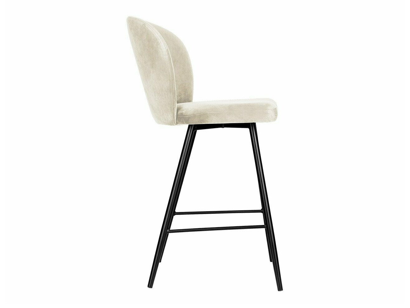 Bāra krēsls Jackson 101 (Melns + Magic Velvet 2250)
