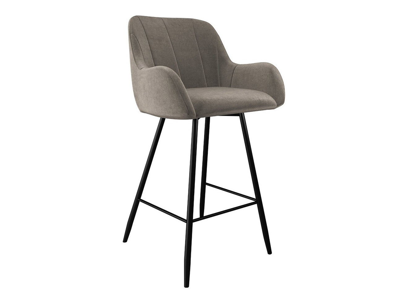 Bāra krēsls Jackson 102 (Melns + Magic Velvet 2209)