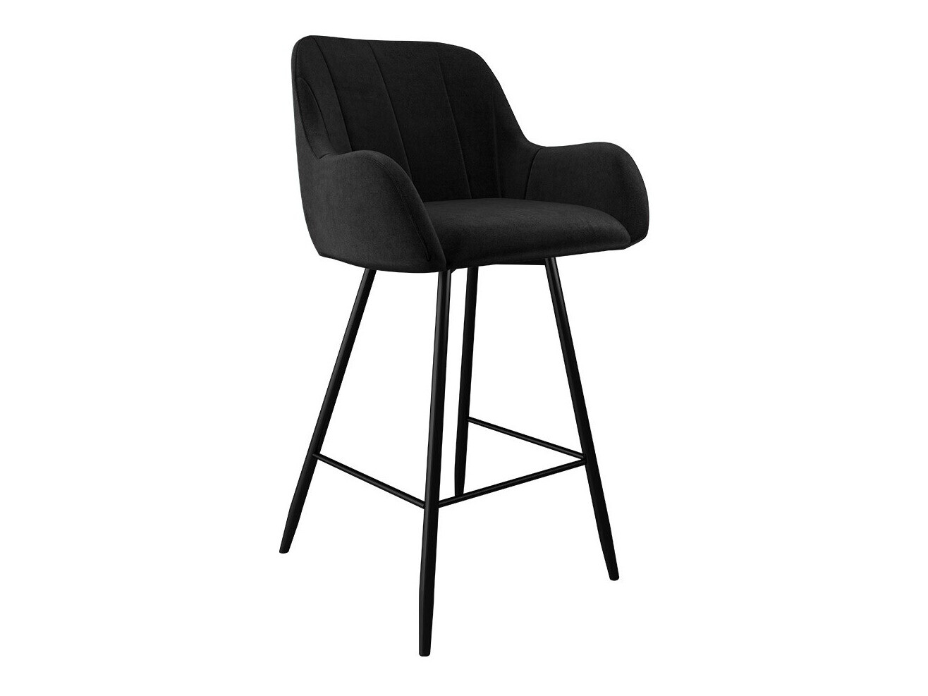 Bāra krēsls Jackson 102 (Melns + Magic Velvet 2219)