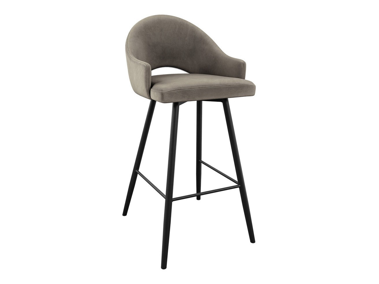 Bāra krēsls Jackson 103 (Melns + Magic Velvet 2209)