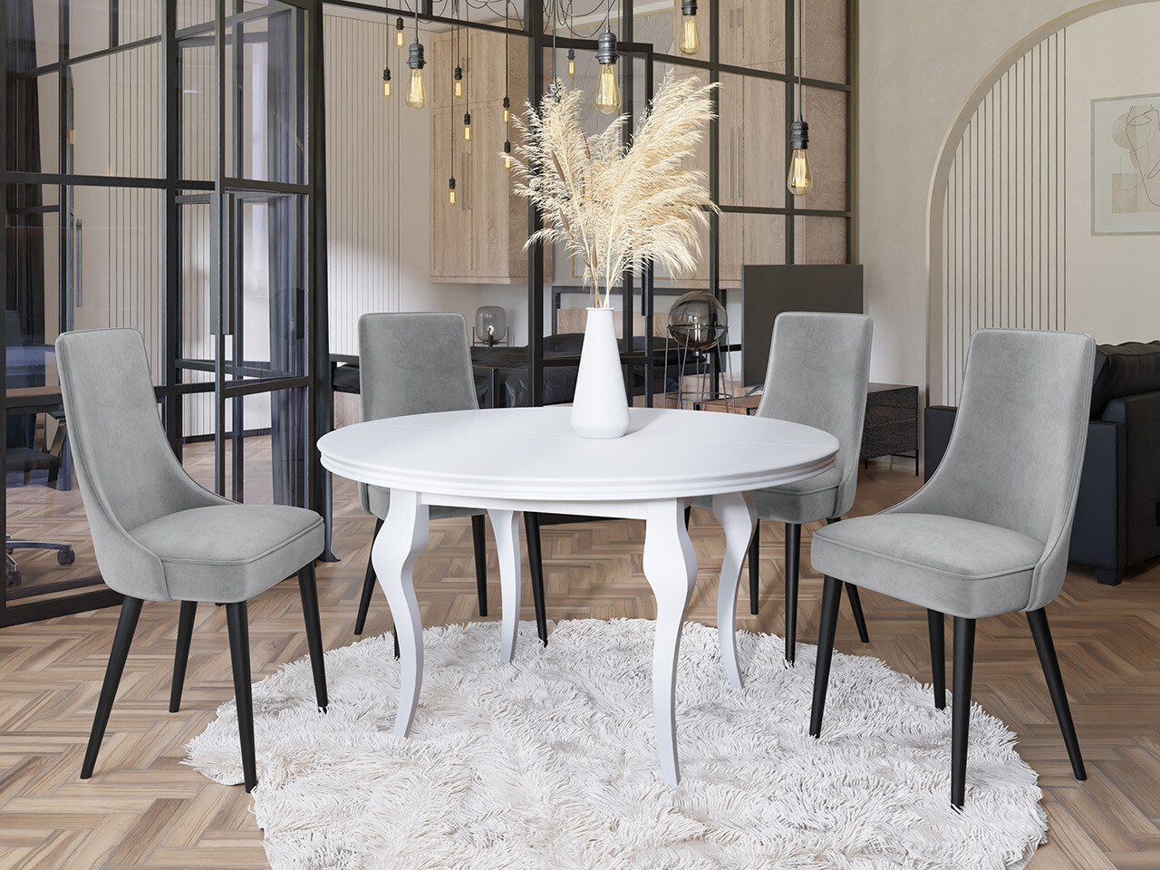 Krēsls Jackson 107 (Melns + Magic Velvet 2240)