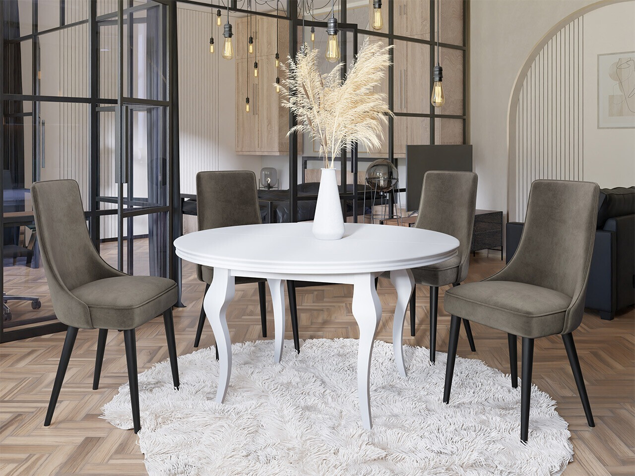 Krēsls Jackson 107 (Melns + Magic Velvet 2209)