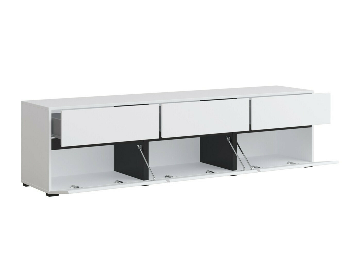 Viesistabas komplekts Alfere 106 (Balts)