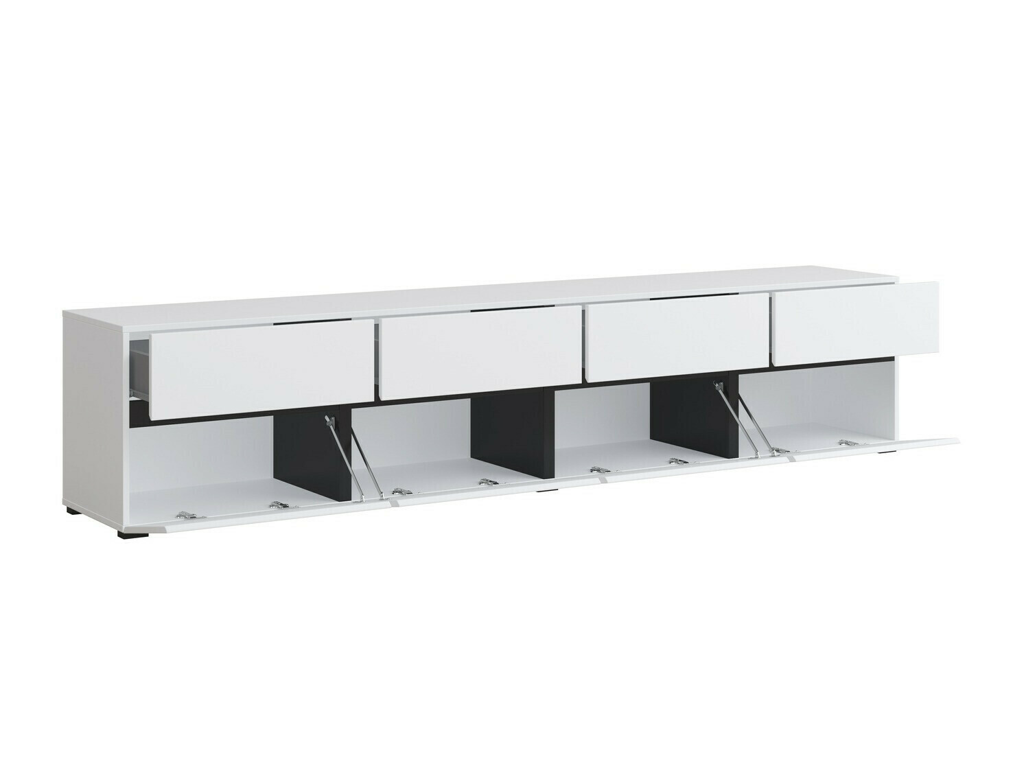 Viesistabas komplekts Alfere 107 (Balts)