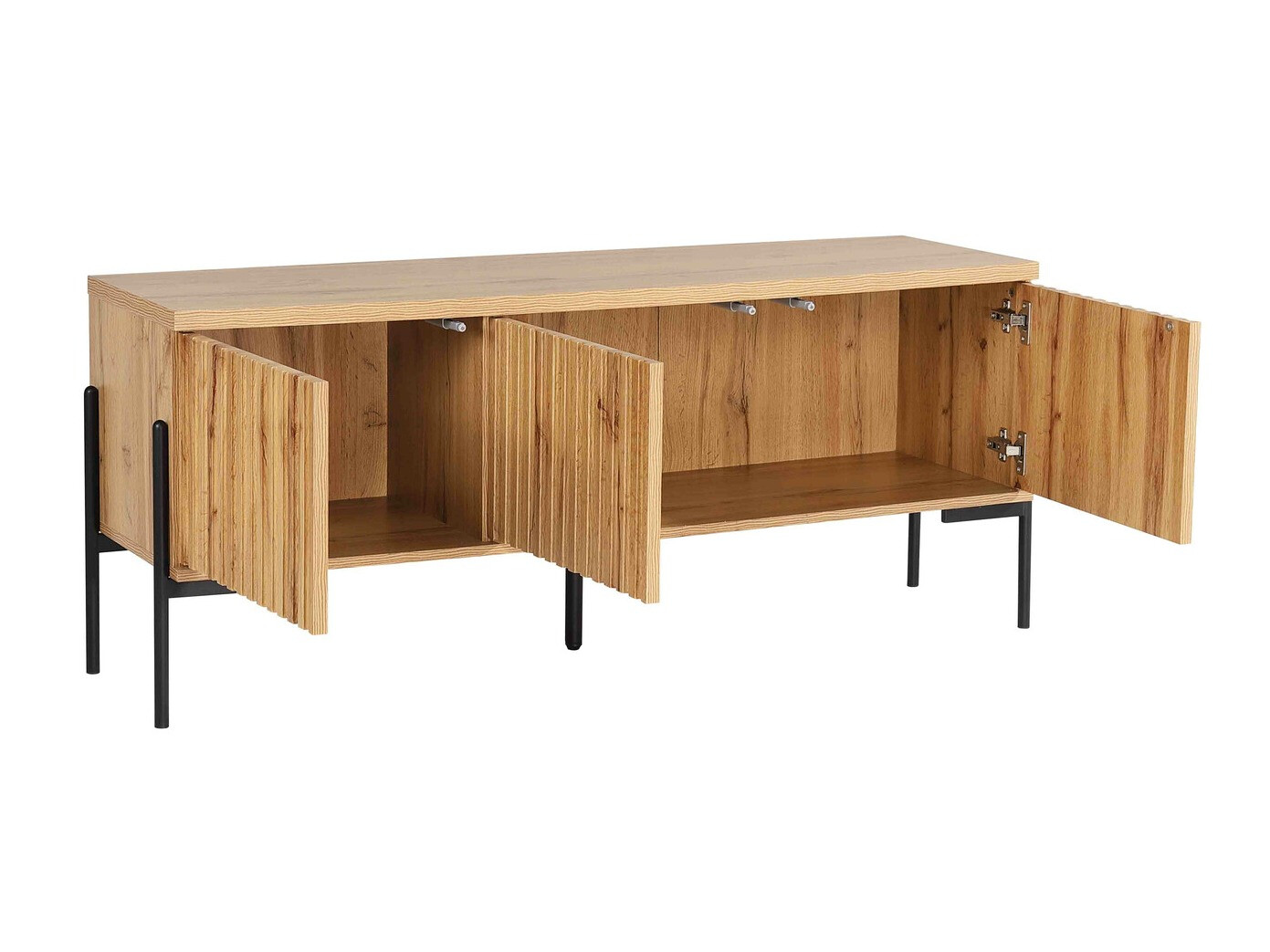 TV galds Denton 1189 (Melns + Votan ozols)