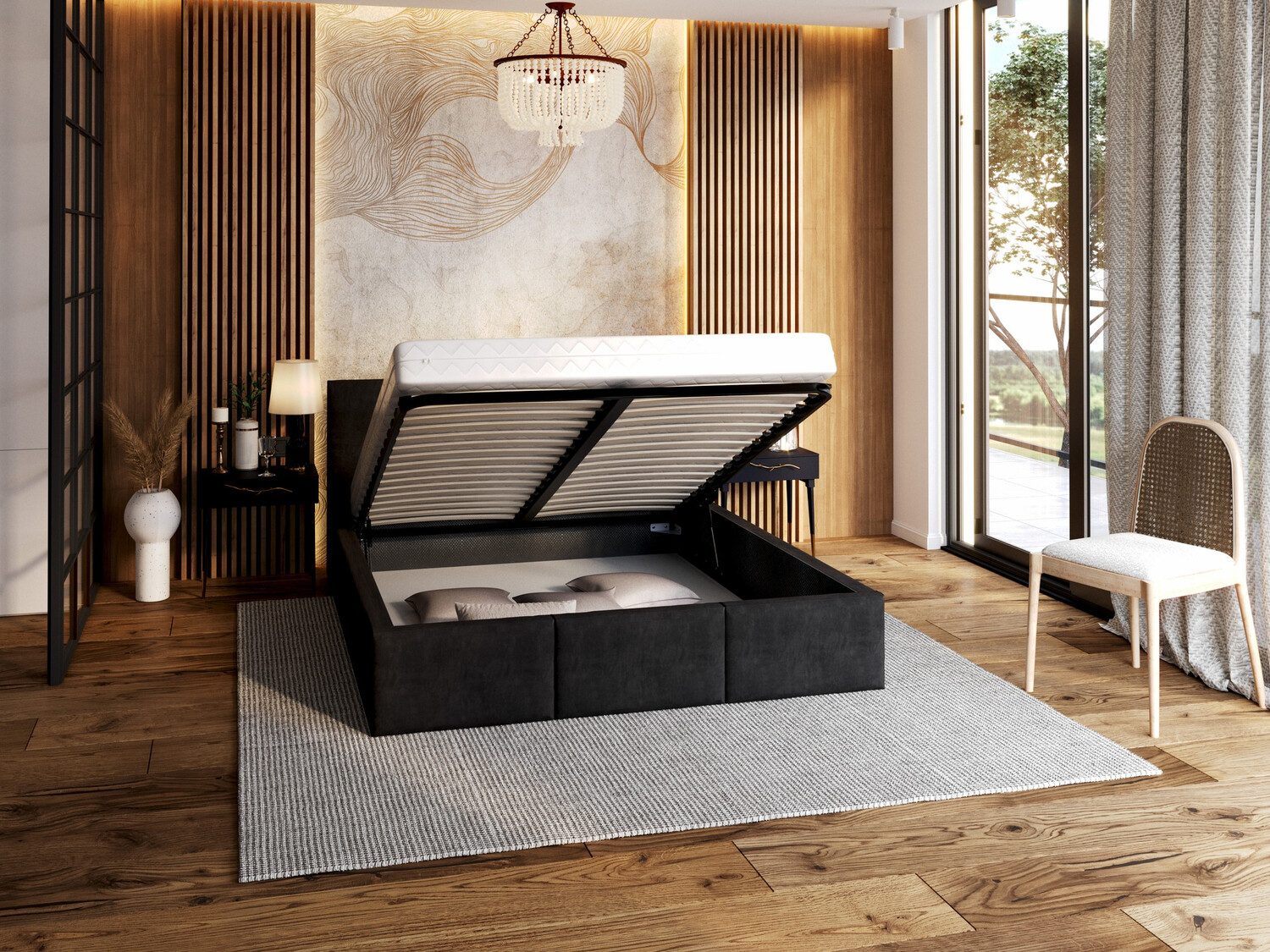 Gulta Fairfield 109 (Melns)