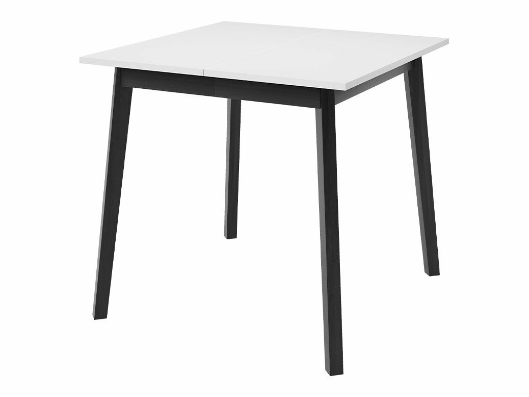 Ēdamistabas komplekts Edmond 116 (Balts + Melns)