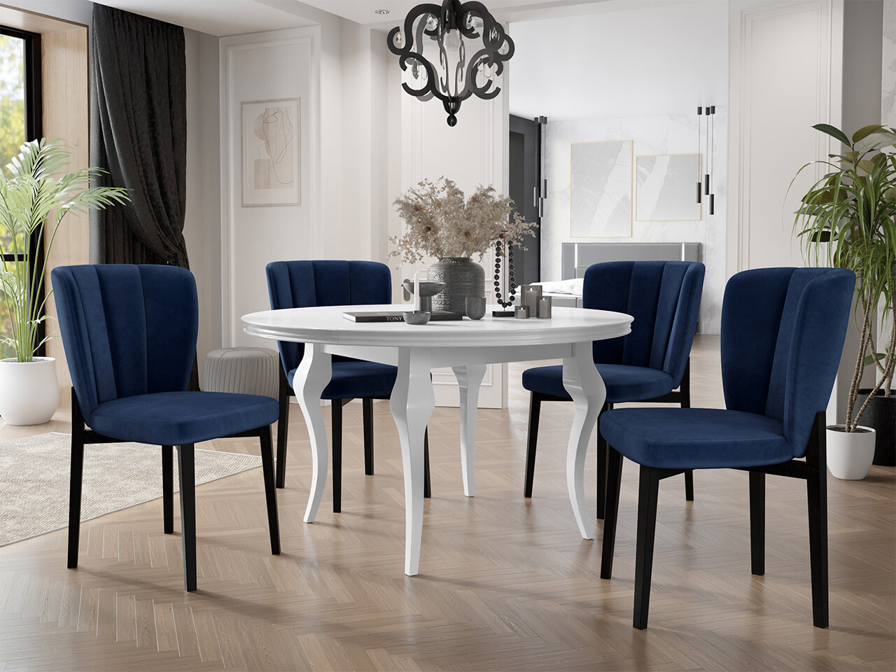 Ēdamistabas komplekts Racine 141 (Magic Velvet 2216)