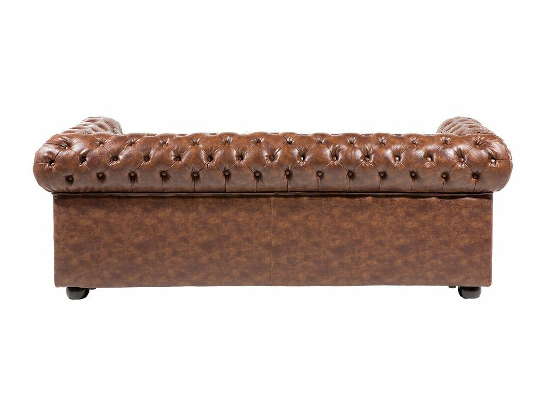 Chesterfield dīvāns Berwyn 832 (Brūns)