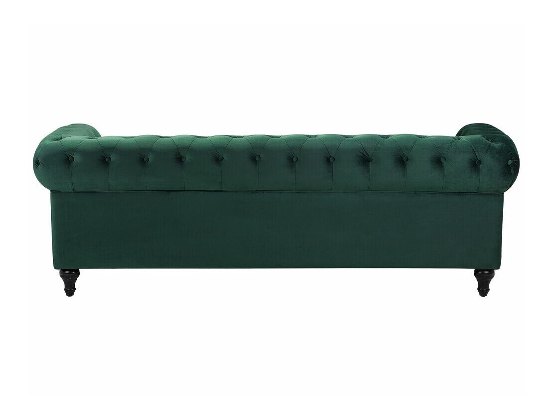 Chesterfield dīvāns Cirdoro 101 (Zaļš)