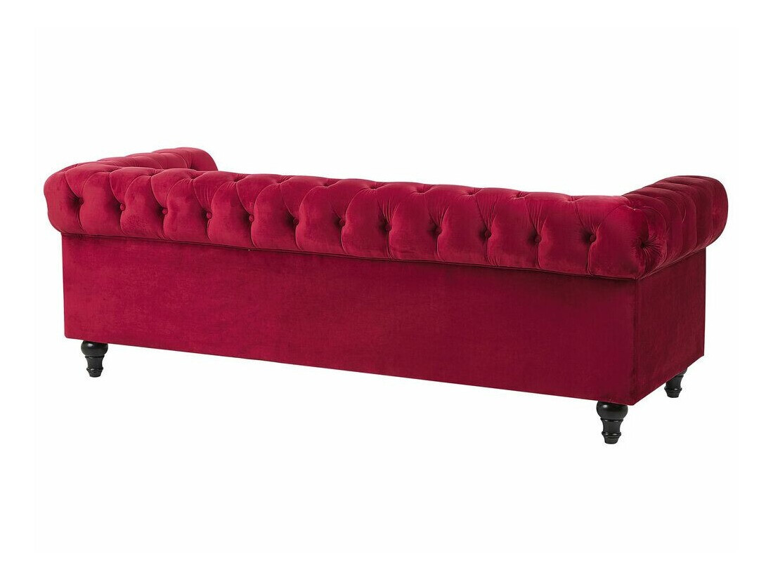 Chesterfield dīvāns Cirdoro 101 (Sarkans)