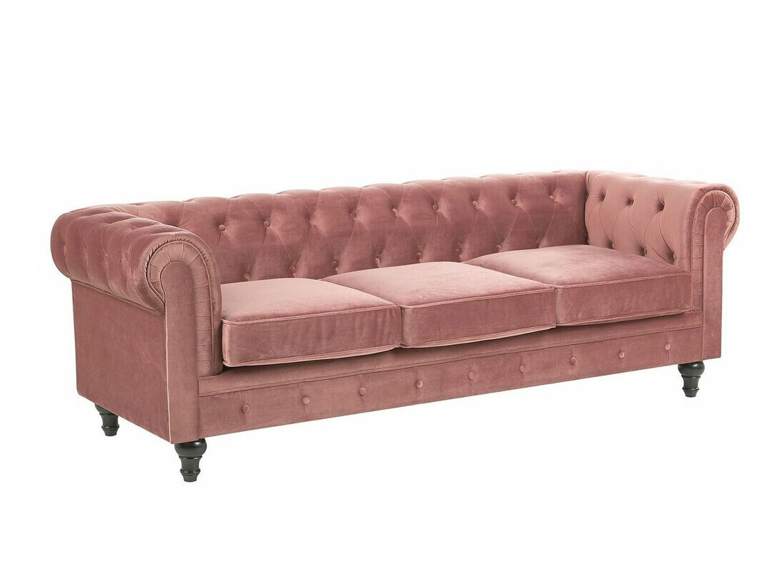 Chesterfield dīvāns Cirdoro 101 (Violets)