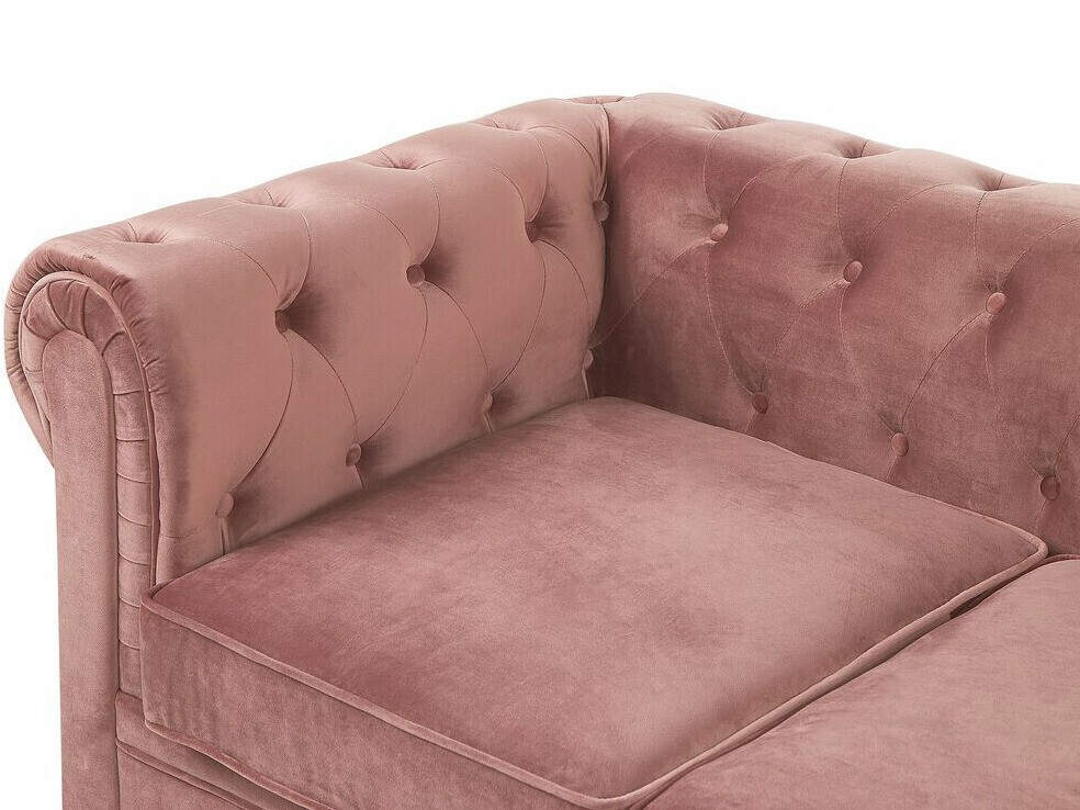 Chesterfield dīvāns Cirdoro 101 (Violets)