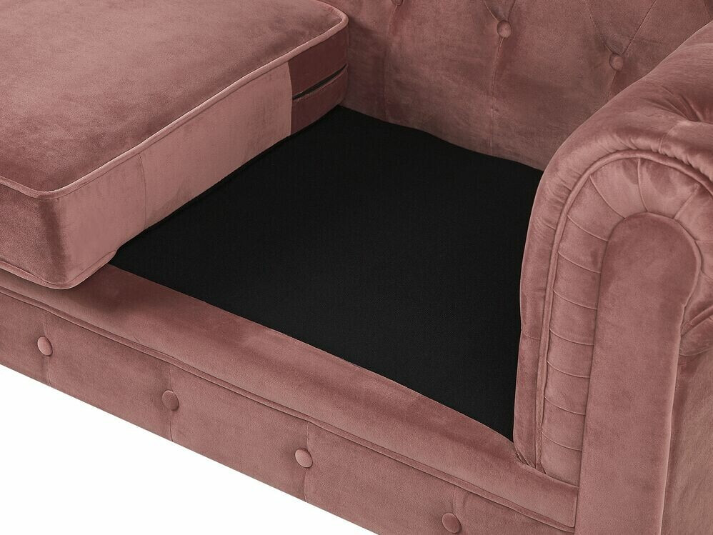Chesterfield dīvāns Cirdoro 101 (Violets)