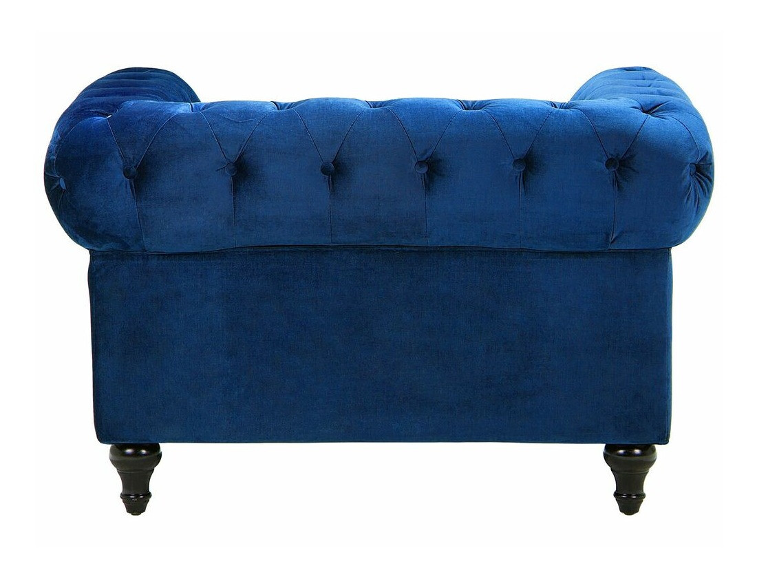 Chesterfield atpūtas krēsls Cirdoro 102 (Zils)