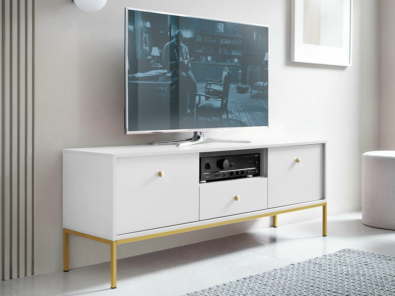 TV galds Formis (Balts)