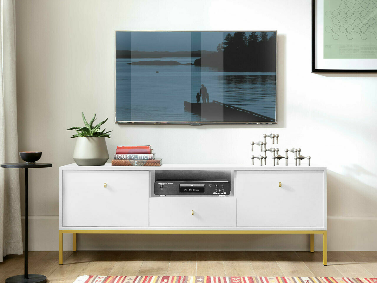 TV galds Formis (Balts)