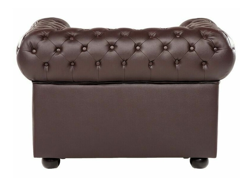 Chesterfield mīksto mēbeļu komplekts Cirdoro 112 (Tumši brūns)