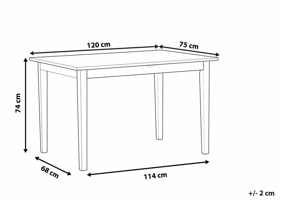 Galds Berwyn 1010 (Balts + Gaišs koks)