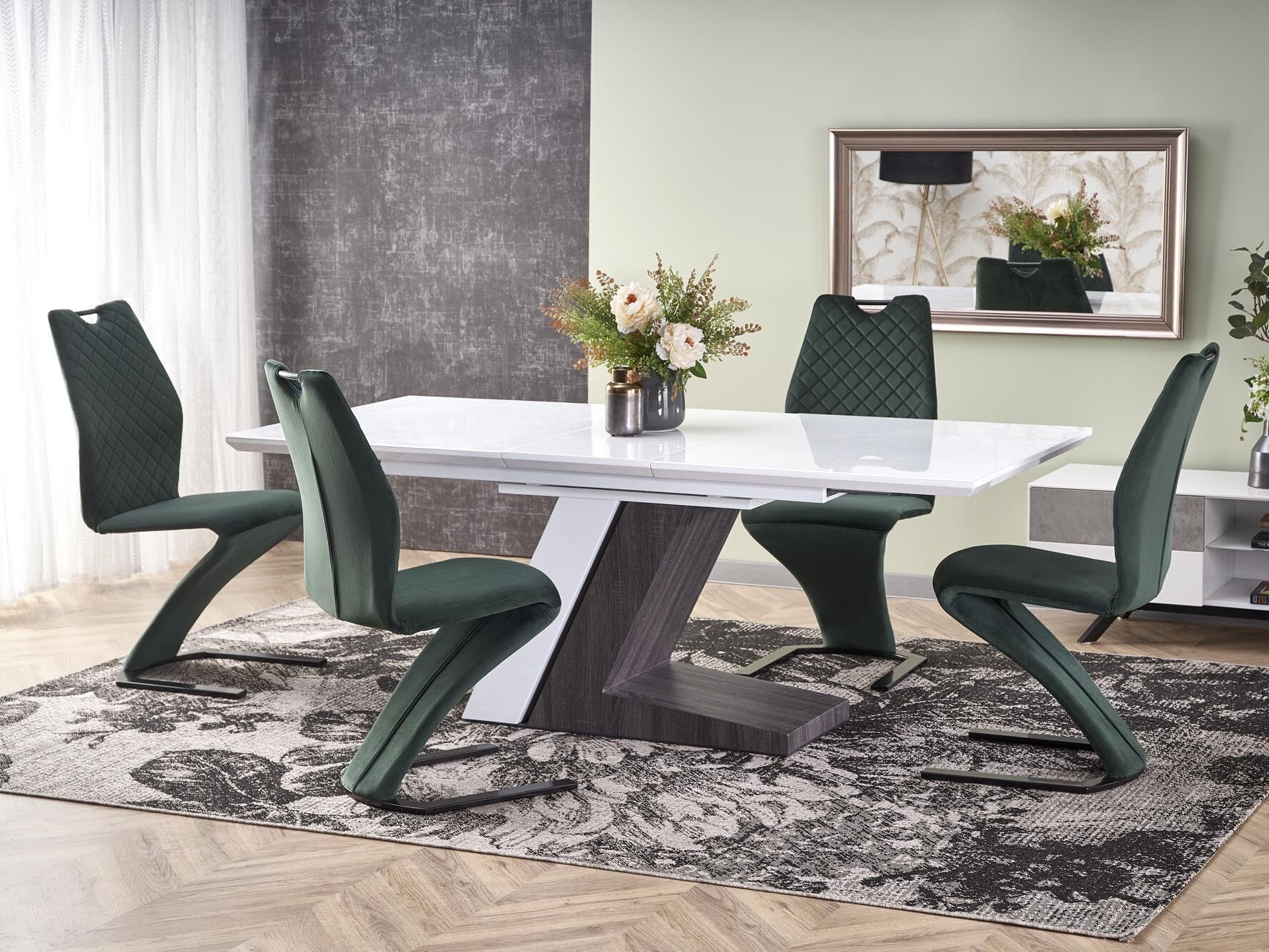 Krēsls Houston 928 (Tumši zaļš)
