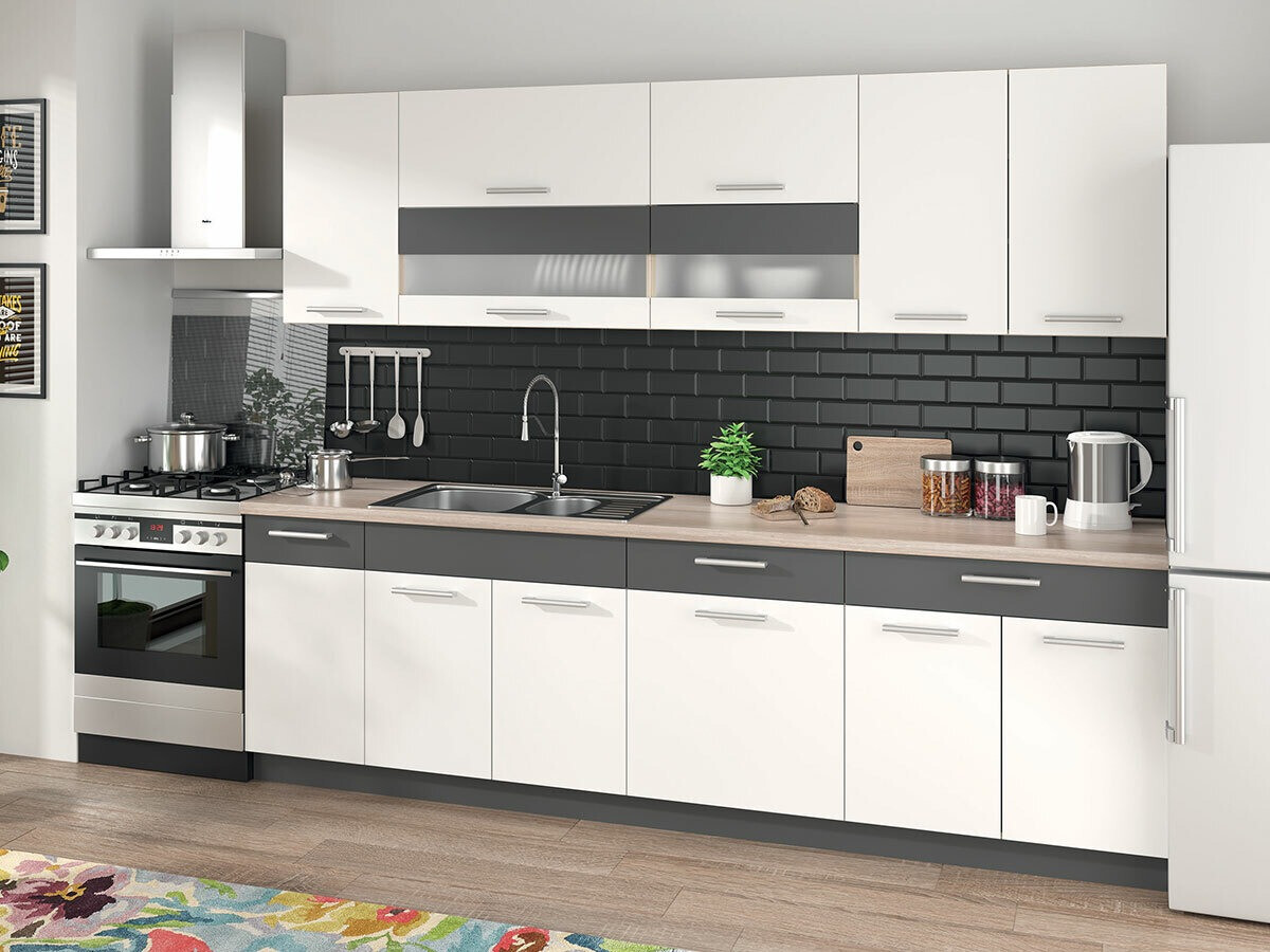Moduļu piekarams skapis Mode White 103