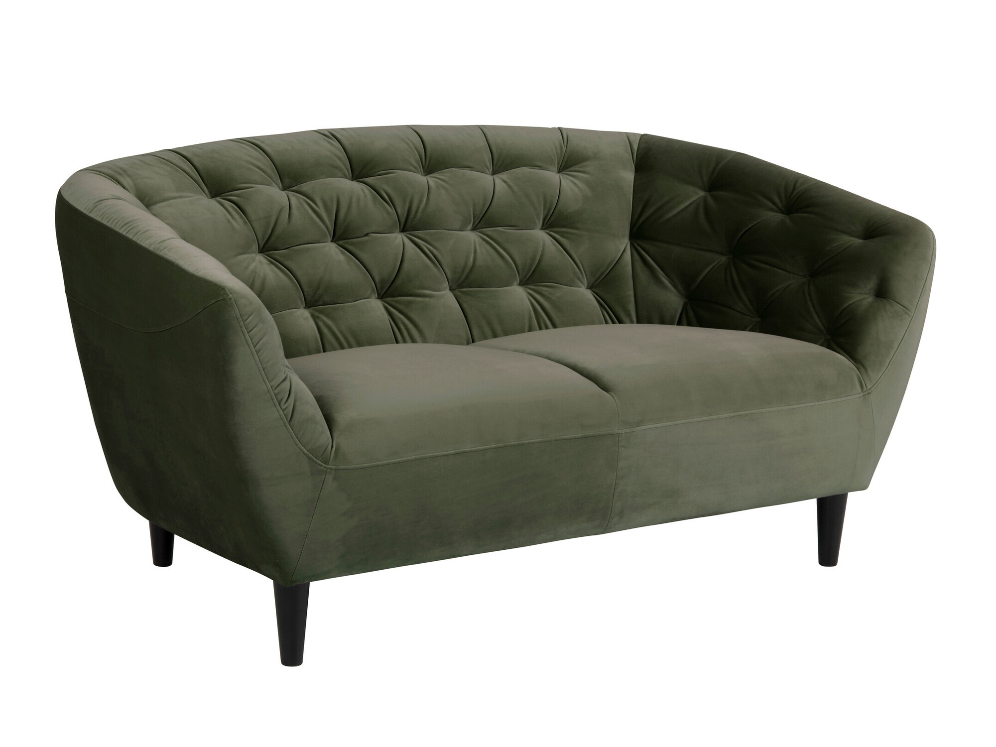 Chesterfield dīvāns Norsica 260 (Tumši zaļš)