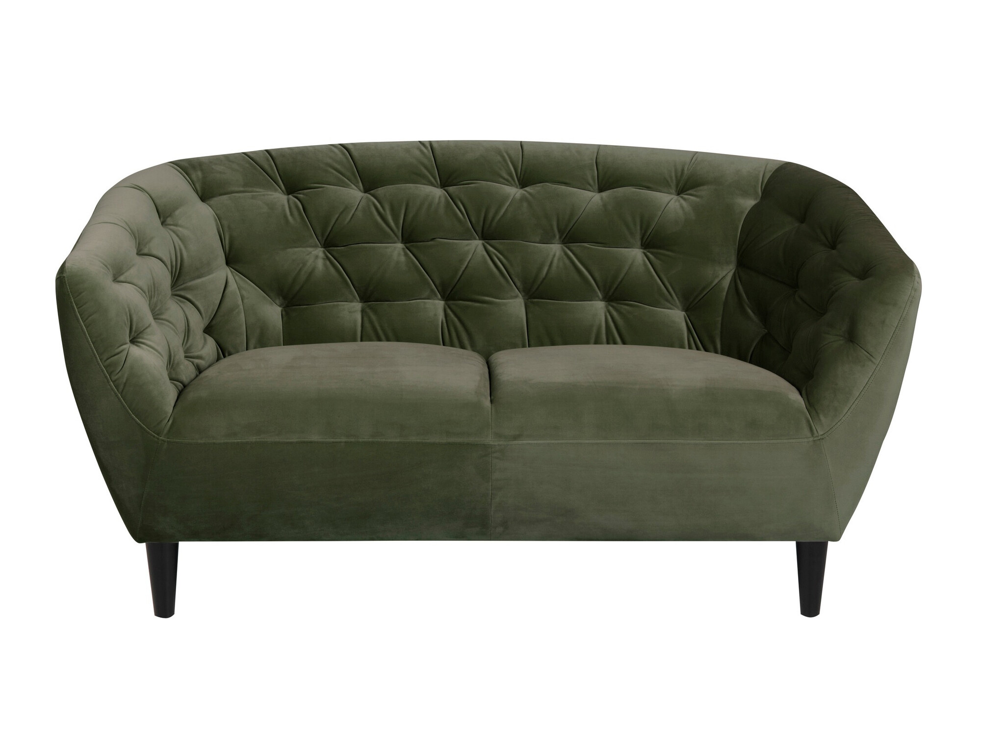 Chesterfield dīvāns Norsica 260 (Tumši zaļš)