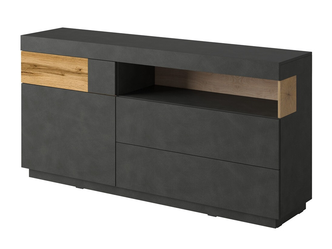 Kumode Livlore 107 (Matera pelēks + Votan ozols)