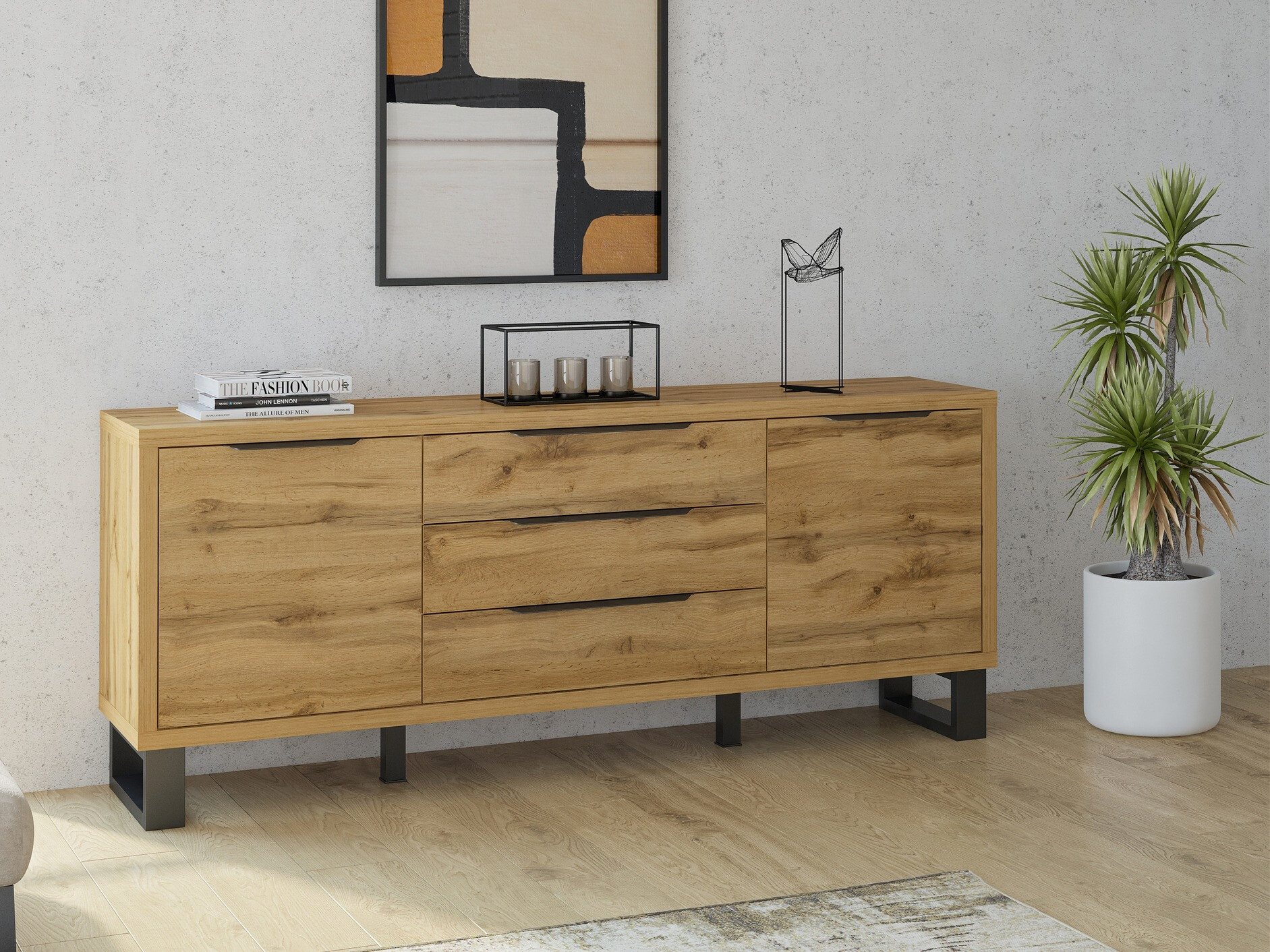 Kumode Avicavu 102 (Votan ozols + Melns)