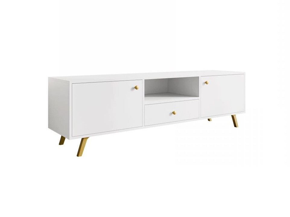 TV galds Monfera 104 (Balts)