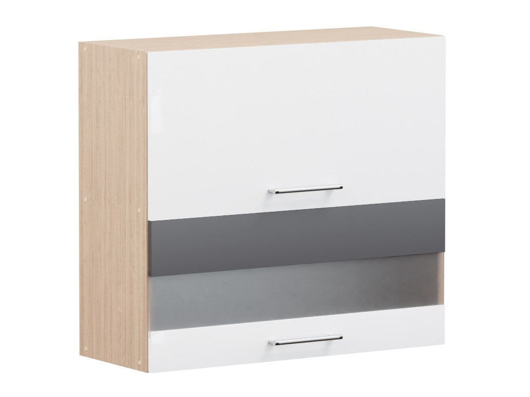 Moduļu piekarams skapis Mode White 107