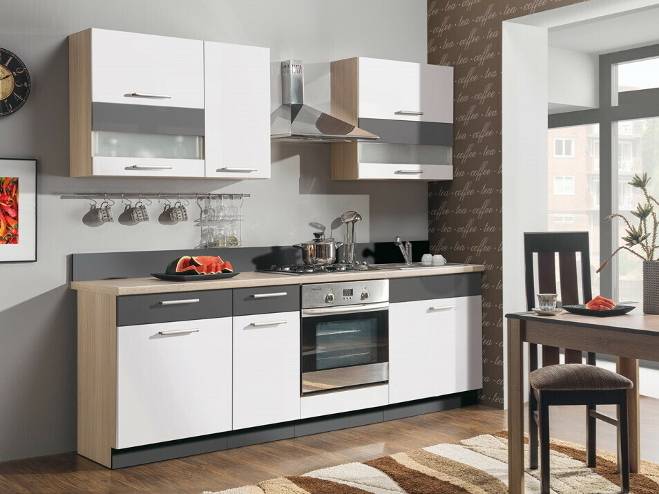 Moduļu piekarams skapis Mode White 104