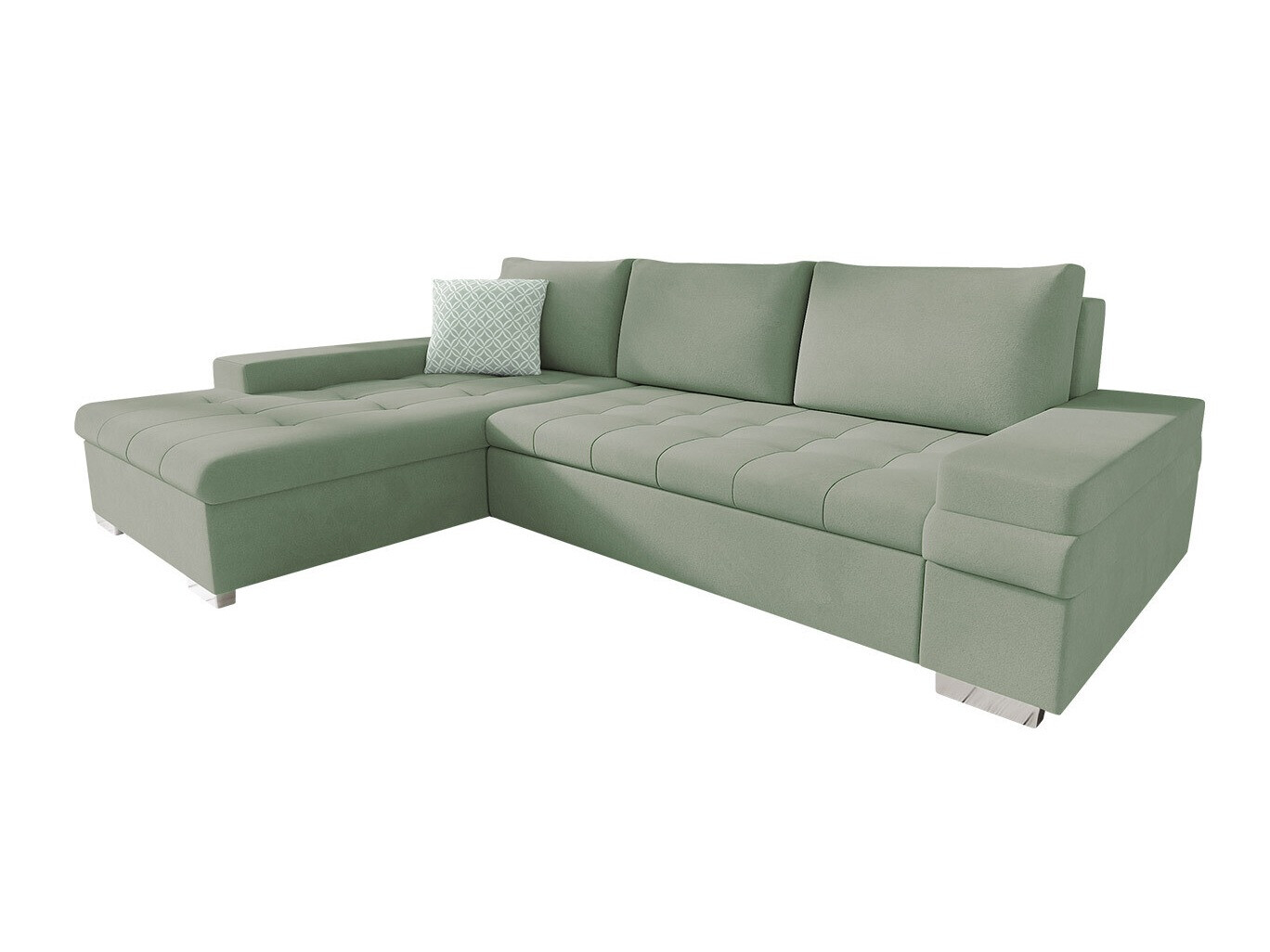 Stūra dīvāns Comfivo Olivetum I (Uttario Velvet 2954 + Evo 29)