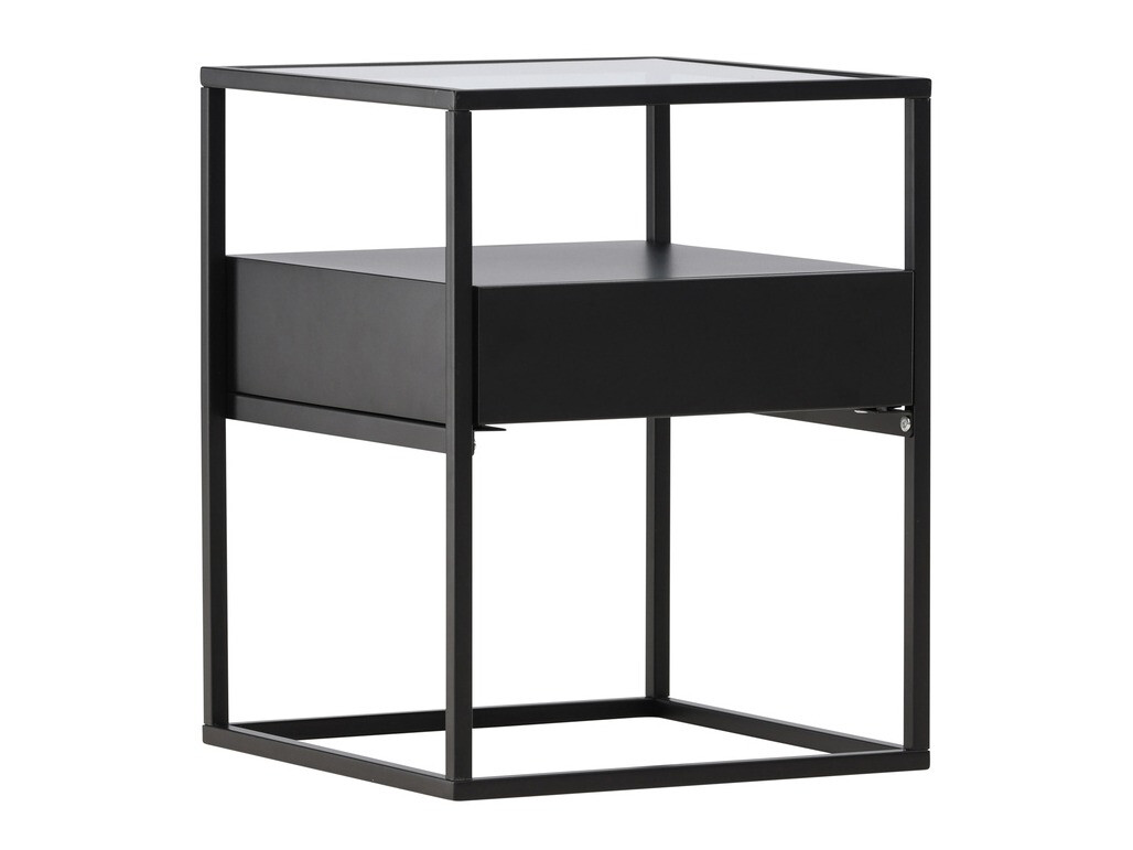 Kafijas galdiņš Dallas 4367 (Melns)