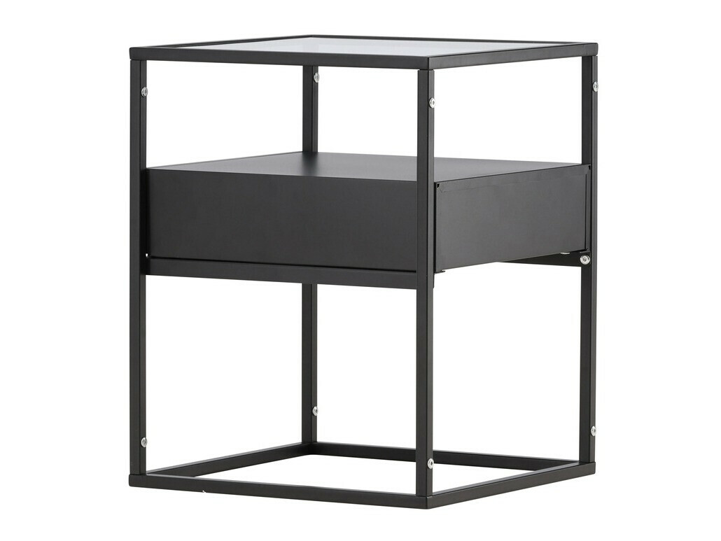 Kafijas galdiņš Dallas 4367 (Melns)