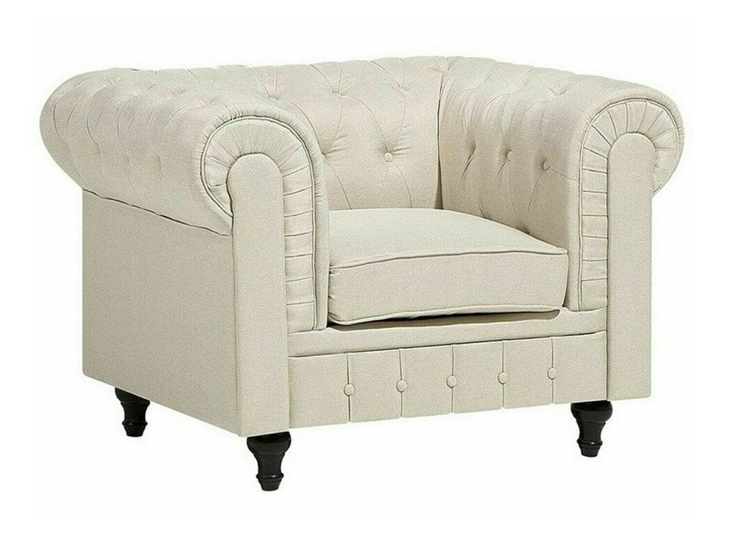 Chesterfield atpūtas krēsls Cirdoro 102 (Bēšs)