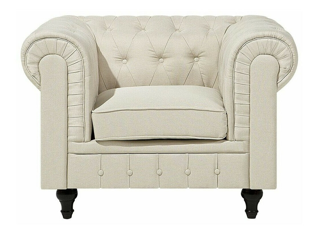 Chesterfield atpūtas krēsls Cirdoro 102 (Bēšs)
