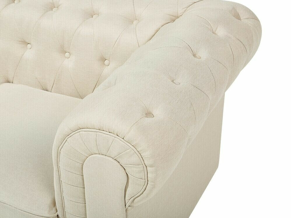 Chesterfield atpūtas krēsls Cirdoro 102 (Bēšs)
