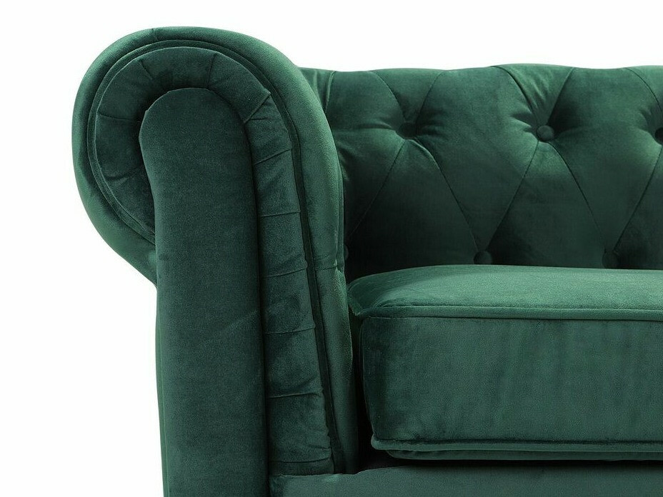 Chesterfield atpūtas krēsls Cirdoro 102 (Zaļš)
