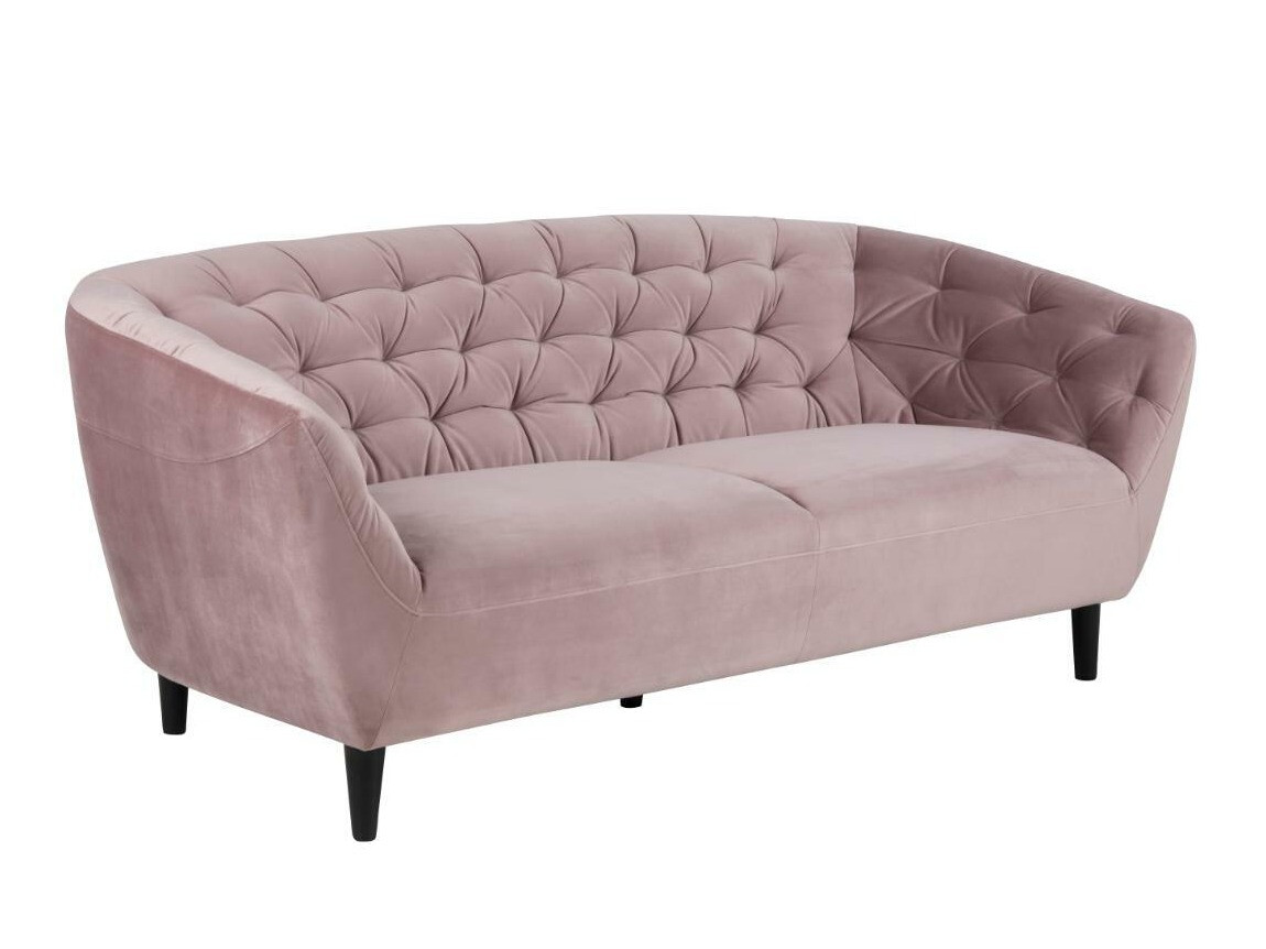 Chesterfield dīvāns Norsica 232 (Dusty rozā)