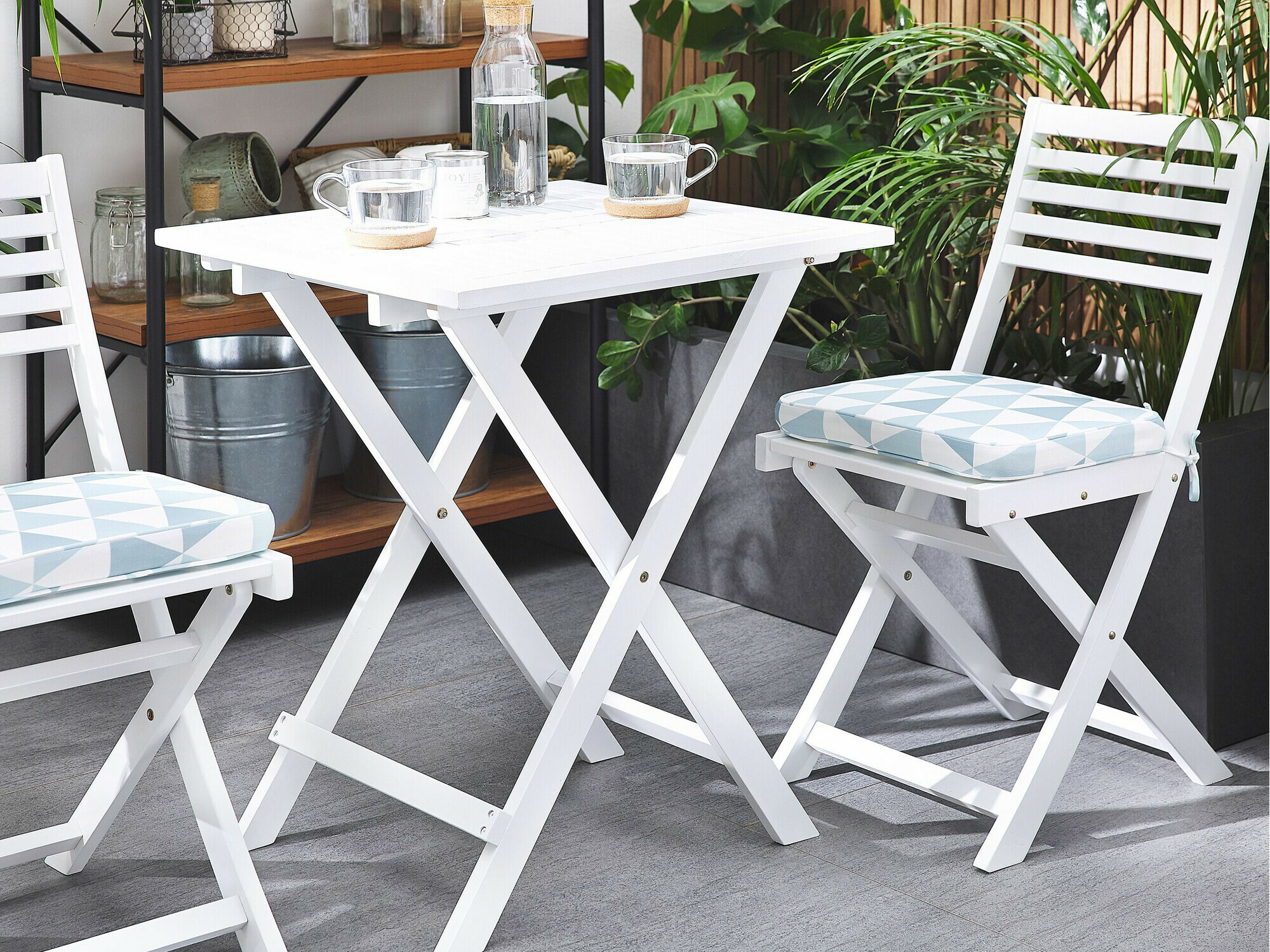Balkona komplekts Berwyn 1894 (Balts)