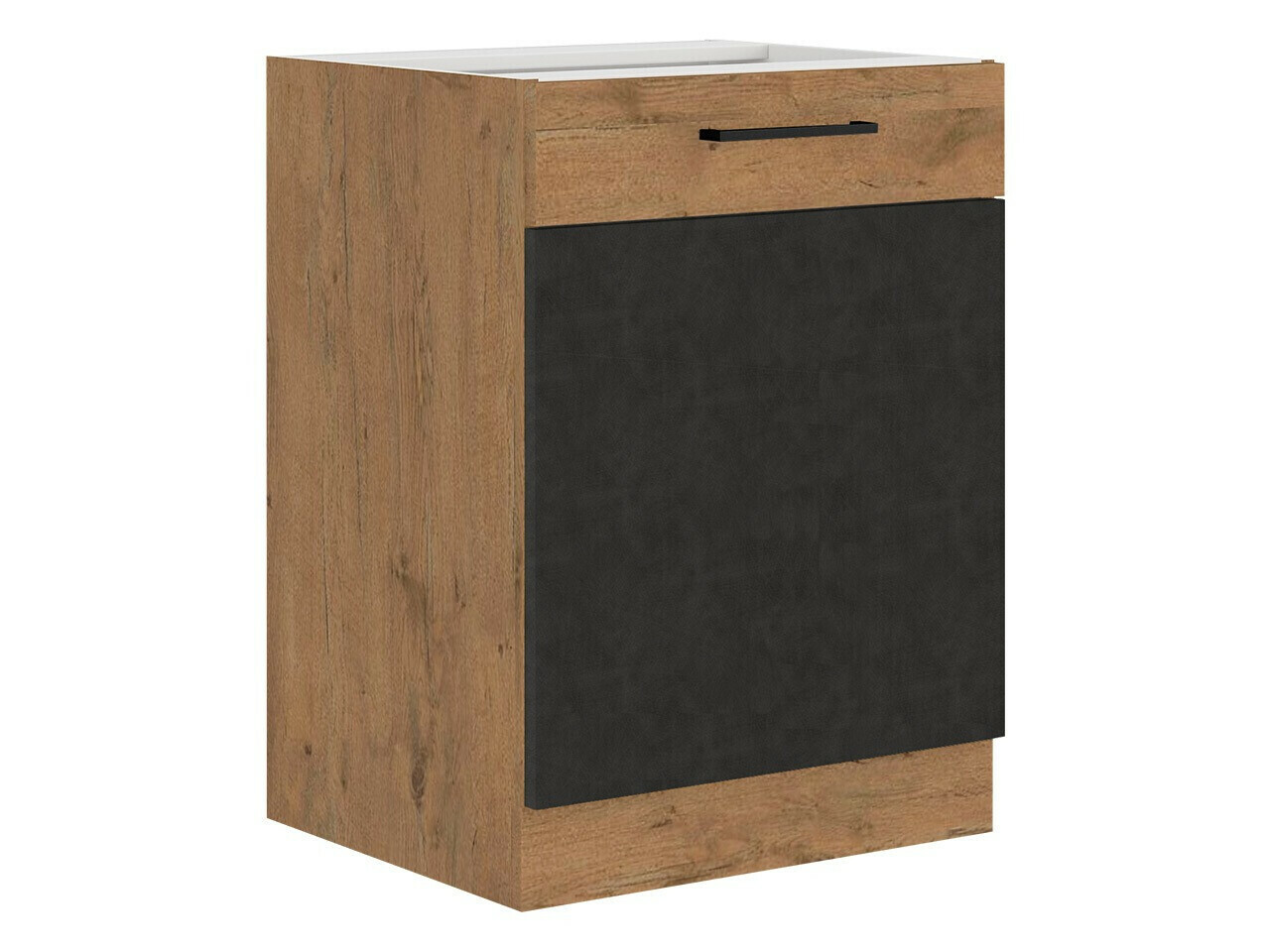 Moduļu skapis ar durvīm Wood Grey 116