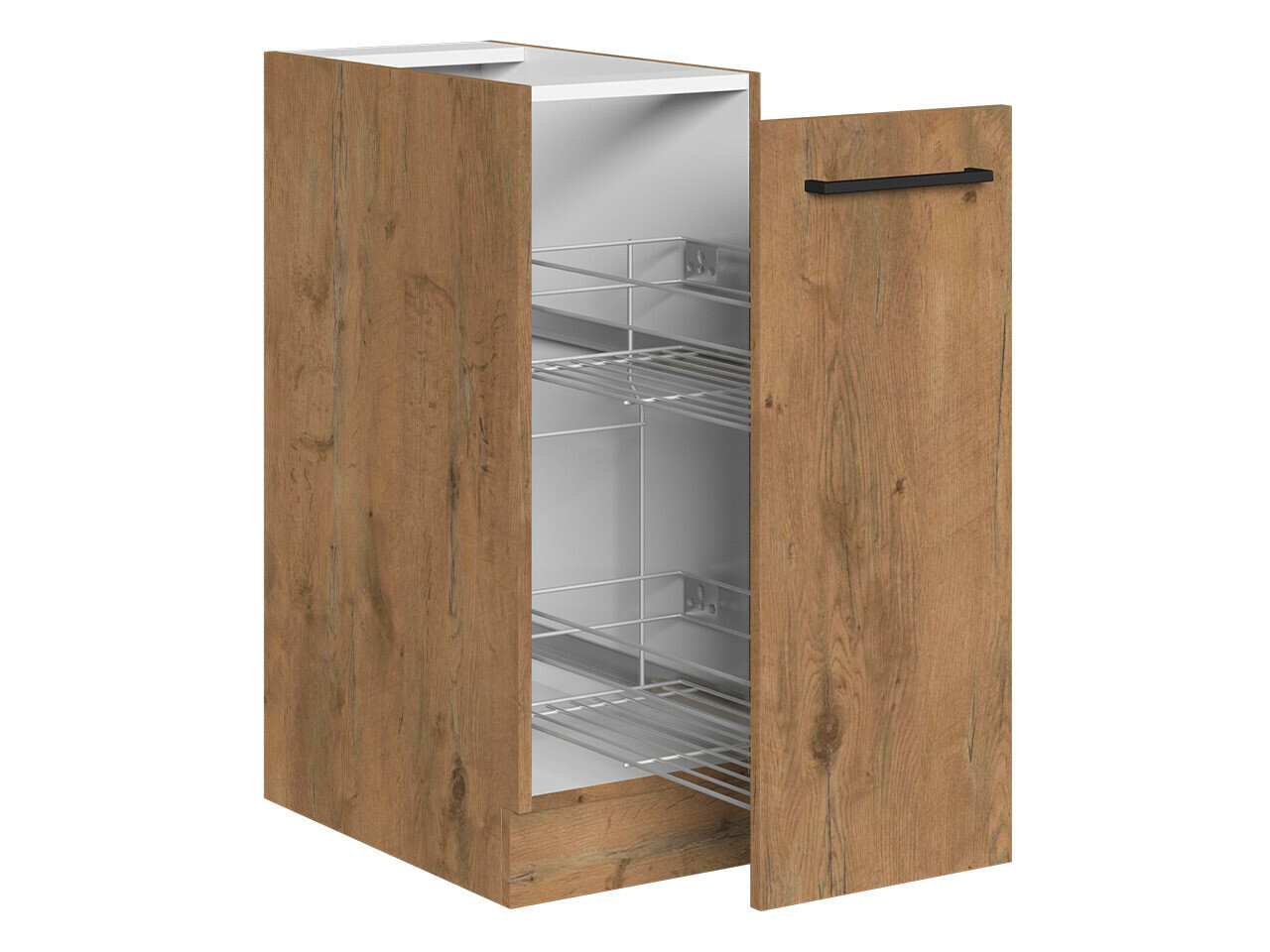 Moduļu skapis ar atvilktni Wood 107