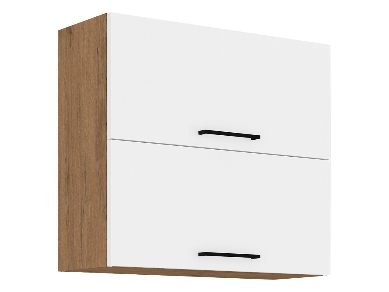 Moduļu piekarams skapis Wood White 109