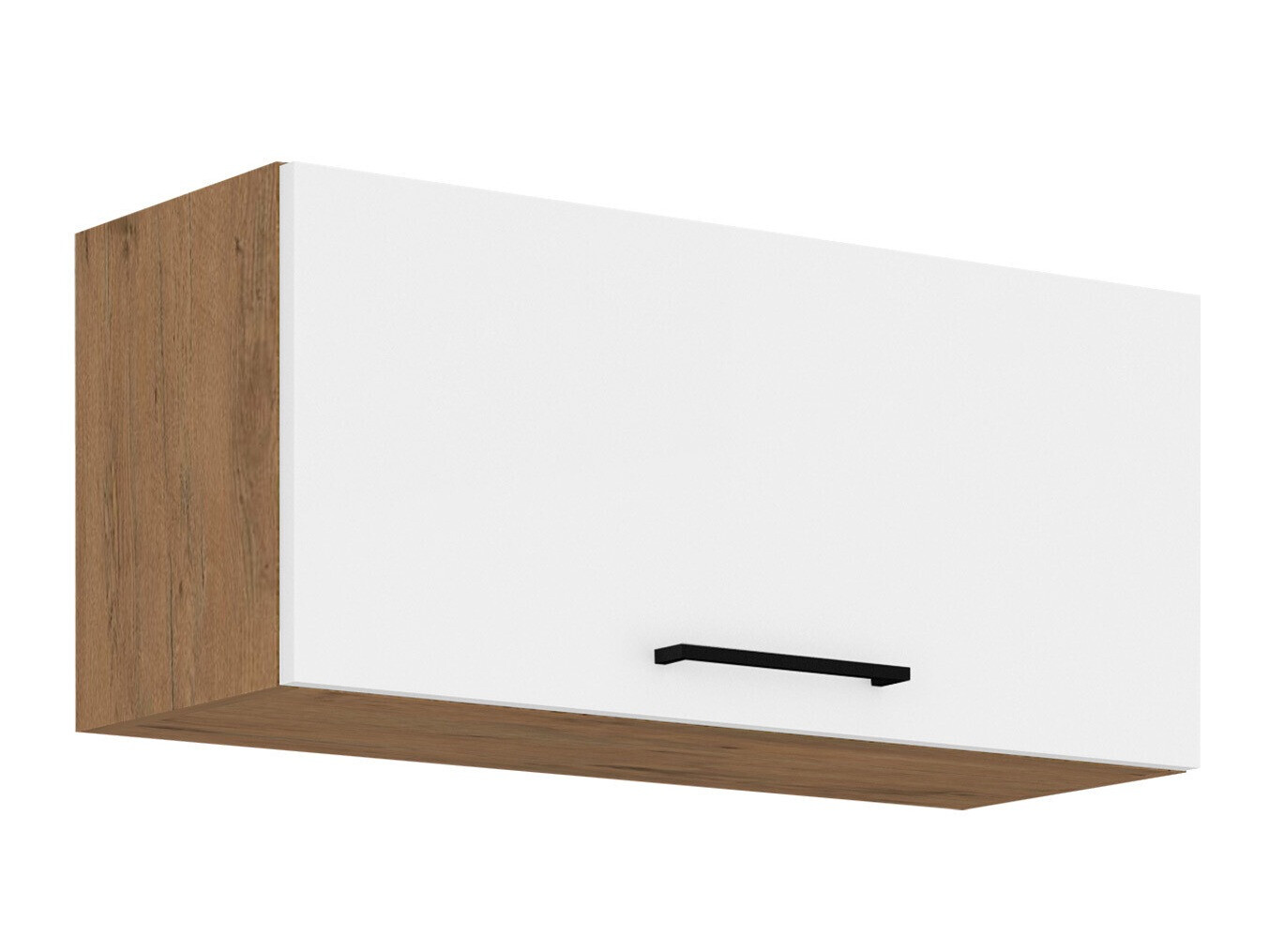 Moduļu piekarams skapis Wood White 131