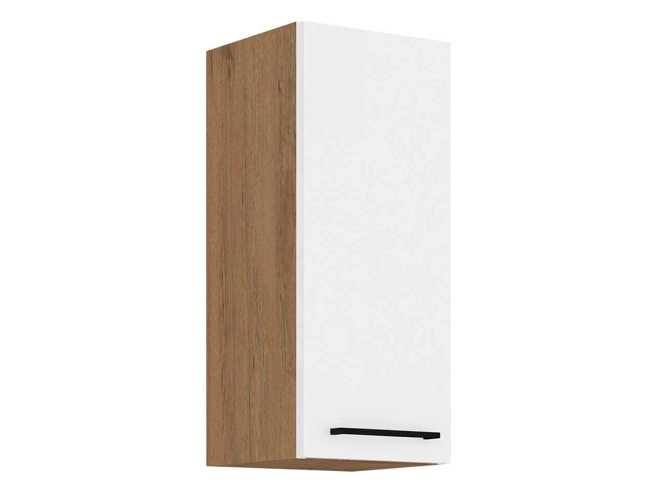 Moduļu piekarams skapis Wood White 133
